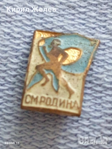 Лот значки 10 броя стари редки от соца СМ РОДИНА за КОЛЕКЦИЯ ДЕКОРАЦИЯ 48964, снимка 6 - Колекции - 50850526