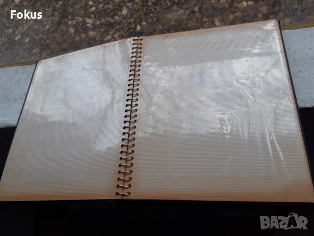 Стар луксозен японски фото албум за снимки с кожени корици, снимка 3 - Антикварни и старинни предмети - 53395601