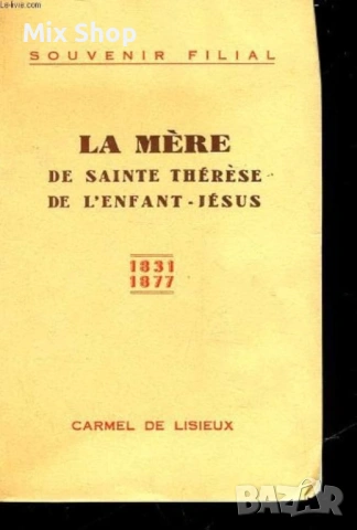 Книга La Mère de Sainte Thérèse de l'Enfant-Jésus