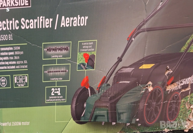 електрически аератор на Парксайд Parkside PLV 1500W B1