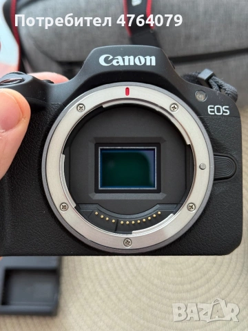 Canon EOS R100 + RF-S 18-45mm IS STM (Перфектно сьстояние), снимка 5 - Фотоапарати - 53824521