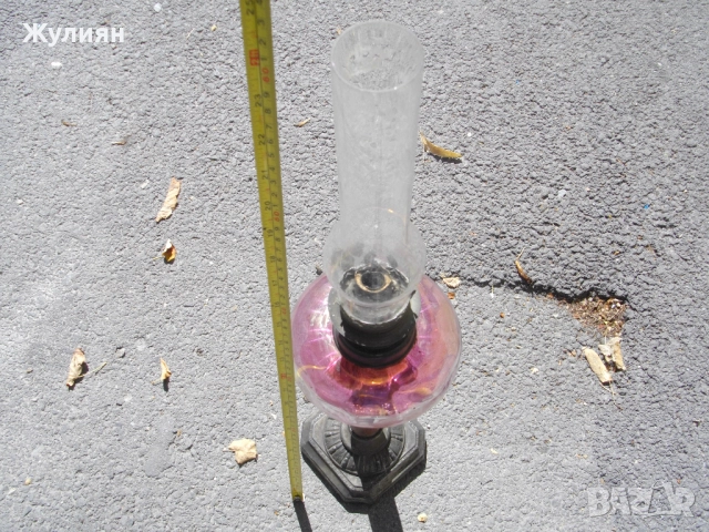 СТАРА ГАЗЕНА ЛАМПА , снимка 10 - Антикварни и старинни предмети - 51464473