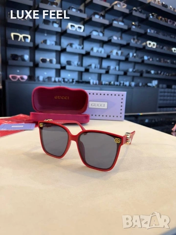 GUCCI 💎 Дамски Слънчеви Очила , снимка 9 - Слънчеви и диоптрични очила - 53804813