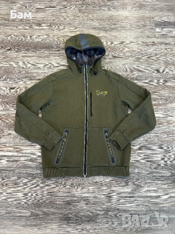 Мъжко!Emporio Armani 7 Hybrid Zip Up размер М, снимка 2 - Спортни дрехи, екипи - 54069508