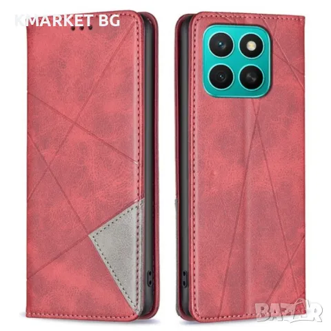 Honor X8c Magnetic Wallet Калъф и Протектор, снимка 2 - Калъфи, кейсове - 49478687