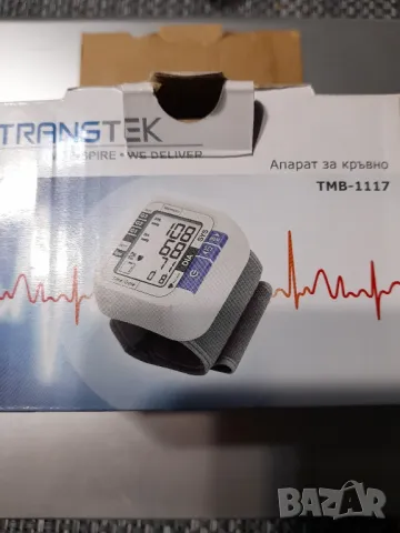 Апарат за кръвно TRANSTEK , снимка 6 - Уреди за диагностика - 47752027