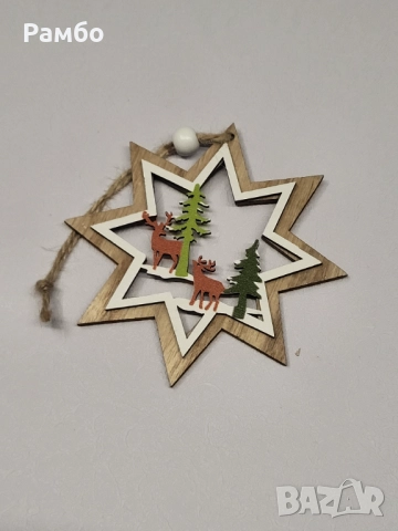 Орнамент Висулка Коледна украса, снимка 4 - Други - 52345948