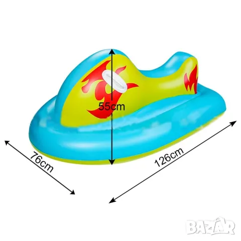 Шейна с надуваем дизайн, подходяща за зимно и лятно използване, снимка 11 - Надуваеми играчки - 49159009