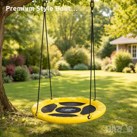 Градинска люлка - Щъркелово гнездо - модерен дизайн и издръжлива конструкция