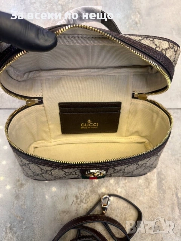 Gucci Дамска Чанта Тип Куфар - Различни Цветове Код E1323, снимка 7 - Чанти - 53758620