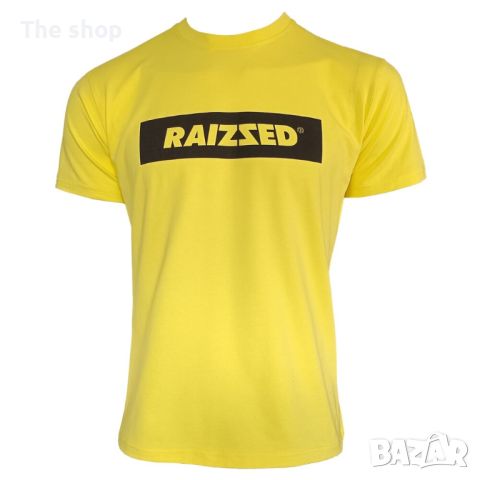 Памучна тениска в жълт цвят (003), снимка 1 - Тениски - 45523651
