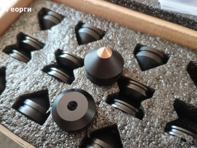 TODN AUDIO® Die-cast aluminium spikes with pure copper arrow , снимка 3 - Аудиосистеми - 50958973