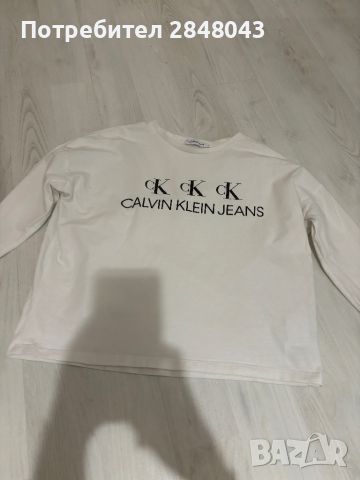 Оригинална тениска Calvin Klein, снимка 1 - Блузи с дълъг ръкав и пуловери - 45609173