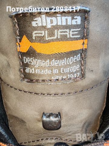 Дамски туристически обувки Alpina, снимка 4 - Други - 45693982