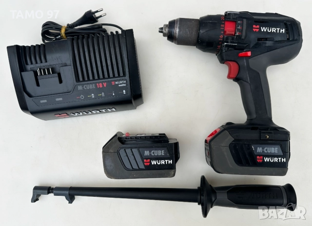 Wurth ABS 18 Power Combi - Мощен безчетков ударен винтоверт 2x18V, снимка 3 - Винтоверти - 52916100