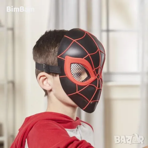 Оригинална маска Marvel Spider-Man - MILES MORALES / Hasbro, снимка 3 - Други - 48064688