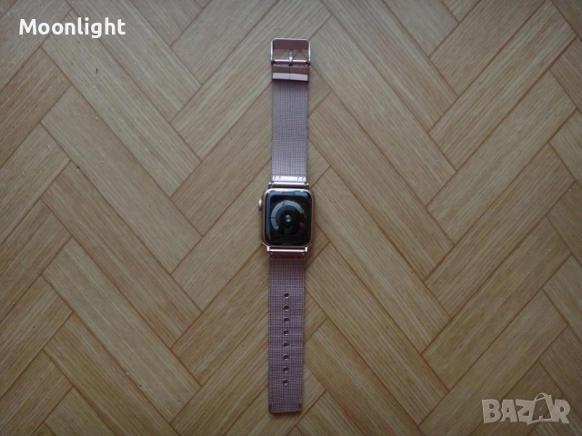 Нова Каишка за часовник Apple iWatch тип Milanese Loop - 40mm Rose Gold, снимка 5 - Каишки за часовници - 53035816