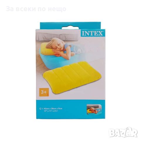 ✨Детска надуваема възглавница INTEX - 2 цвята, снимка 1 - Надуваеми играчки - 46475160