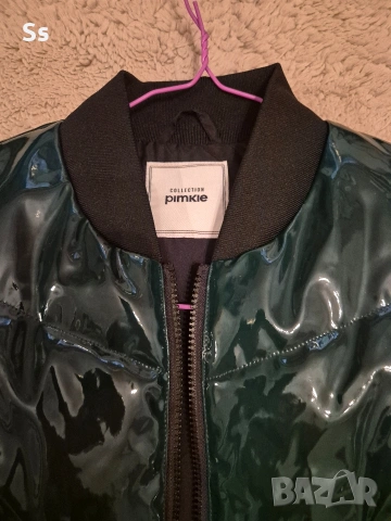 лачено зелено яке на PIMKIE , снимка 2 - Якета - 53639500