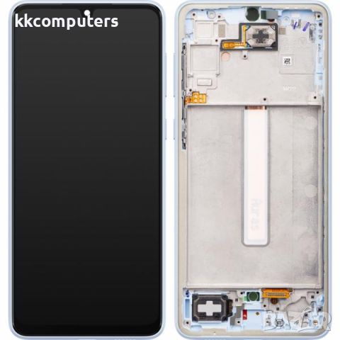 LCD Дисплей за Samsung SM-A356 / A35 / 5G 2024 / GH82-34221B / Тъч скрийн + Рамка / Син / Оригинал S, снимка 1 - Резервни части за телефони - 46360208