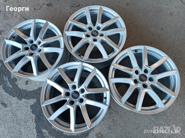 4бр.алуминиева джанта 17цола за Audi 5x112