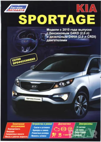 KIA SPORTAGE - 4 ръководства за устройство,експлоатация и ремонт /на CD/, снимка 2 - Специализирана литература - 49013264