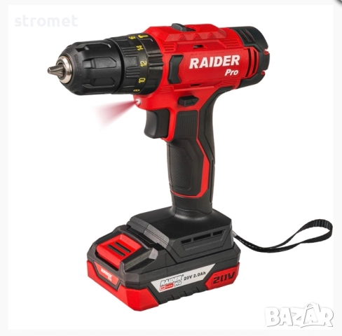 Продава се: Комплект R20 – Бормашина & Безчетков Гайковерт 320 Nm (2х2Ah батерии + куфар), снимка 2 - Други машини и части - 52432650