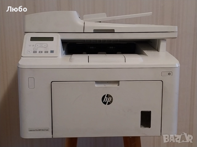 HP Лазерен принтер 4 в 1 LaserJet Pro MFP M227sdn, монохромен, A4