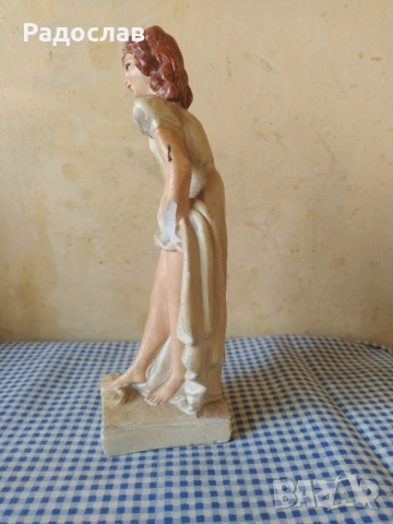Българска стара статуетка, снимка 4 - Статуетки - 52267895