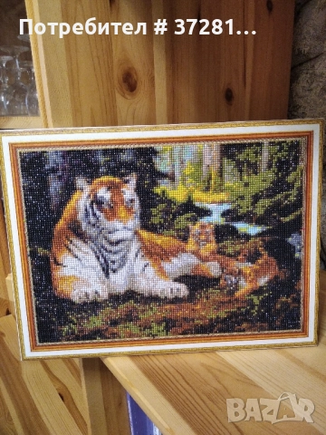 Диамантени гоблени готови изработени идеален подарък за любими хора размер 30/40см с рамка., снимка 3 - Декорация за дома - 50781025