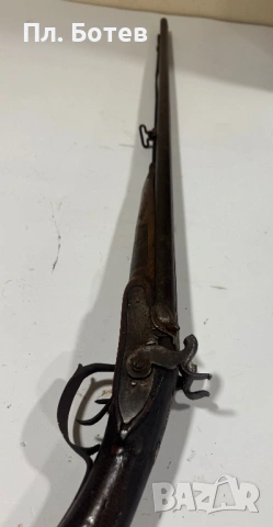 Двуцевна капсулна пушка, снимка 8 - Антикварни и старинни предмети - 54126386