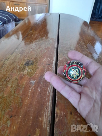 Старо дървено яйце #24, снимка 4 - Други ценни предмети - 53303980