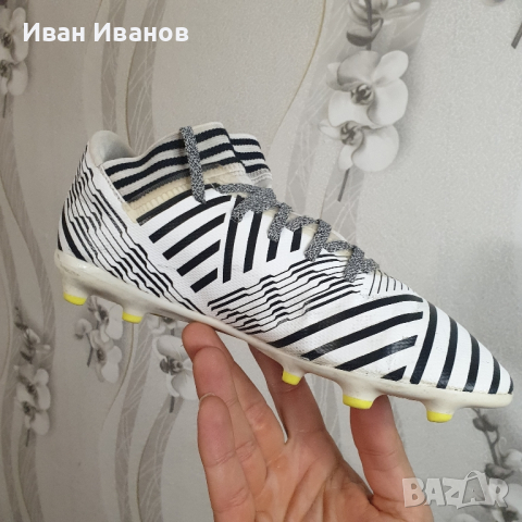 бутонки  ADIDAS NEMEZIZ 17.3 FG J номер 36-36,5, снимка 9 - Футбол - 40803539