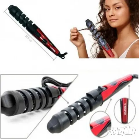 Иновативна маша за къдрици , снимка 2 - Маши за коса - 50381279