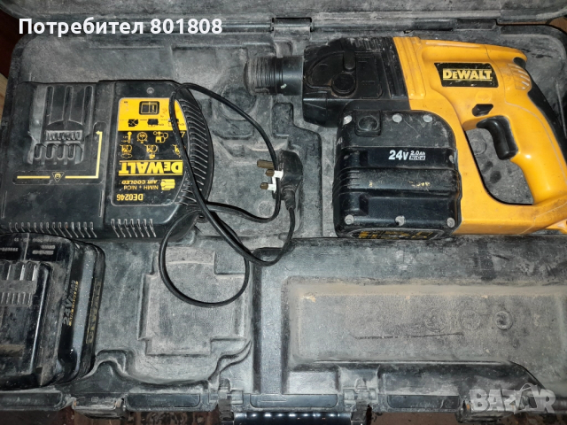 Акумулаторен перфоратор Dewalt 