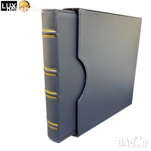Папка с касета / кутия LUX , еко-кожа – GRANDE стандарт А4, снимка 12 - Нумизматика и бонистика - 51991236