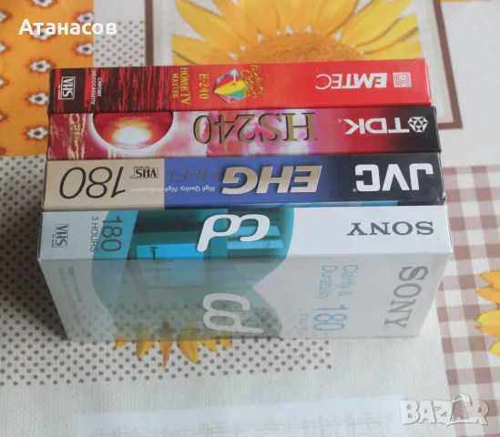 Видеокасети 180min и 240min VHS Video Cassettes Tapes, снимка 4 - Плейъри, домашно кино, прожектори - 47769138