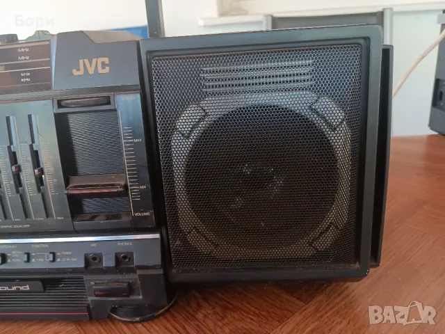 JVC PC-V55 Радиокасетофон, снимка 5 - Радиокасетофони, транзистори - 46884337