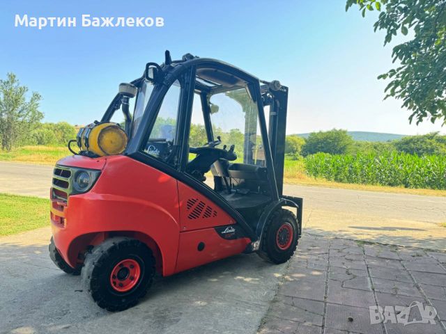 Газокар Linde H30T, снимка 4 - Подемници - 46343070