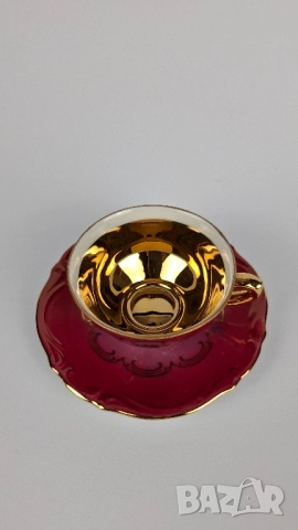 Сервиз за кафе за 5 човека - Tirschenreuth, 40-те години, снимка 6 - Сервизи - 50197388