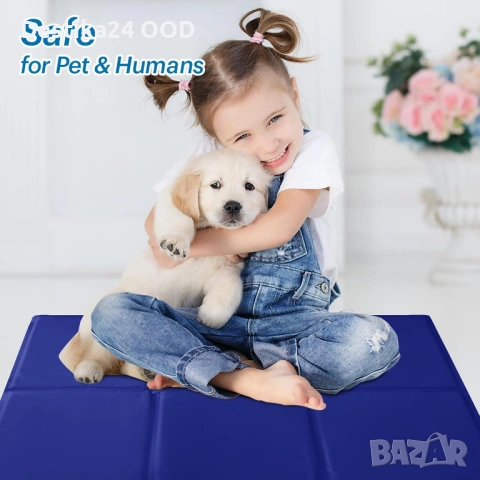 Лятна охлаждаща постелка за кучета и котки 120x70 см, снимка 5 - За кучета - 53208968