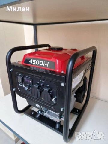 3,5 KW - ИНВЕРТОРЕН генератор за ток -бензинов - Агрегат за ток - ПРОМОЦИЯ, снимка 3 - Генератори - 41795801