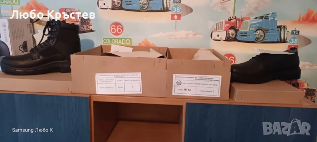 Продавам полицейски обувки..., снимка 3 - Мъжки боти - 52896338