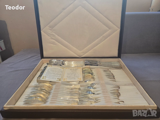 Пълен комплект прибори Перла