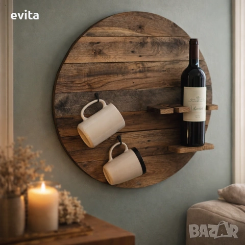 🌿 Интимен луксозен комплект за двама – чаши за кафе и вино, стилен подарък за специален повод, снимка 8 - Декорация за дома - 53197881