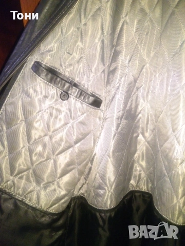 TCM Ново Мъжко Яке Изцяло от Натурална Естествена Кожа L, снимка 11 - Якета - 53661056