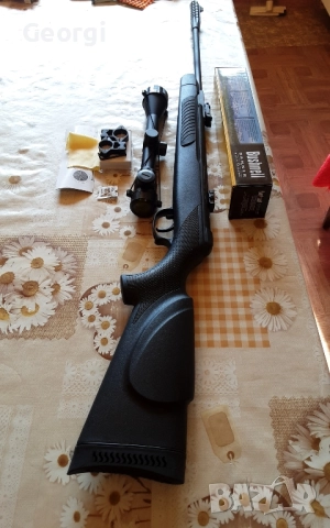Чисто нова Силна въздушна пушка 240м/с.Крал Армс. кал.5.5мм., снимка 18 - Въздушно оръжие - 52073610