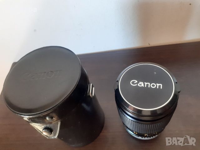 Обектив Canon FD 135mm 1:2.5

Japan
, снимка 7 - Обективи и филтри - 46347767