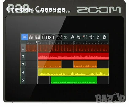Аудио Рекордер Zoom R20 Multitrack Recorder, снимка 4 - Ресийвъри, усилватели, смесителни пултове - 53142716