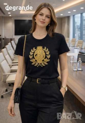 ✨️Уникален Модел Дамска Тениска на Burberry, снимка 2 - Тениски - 53950804